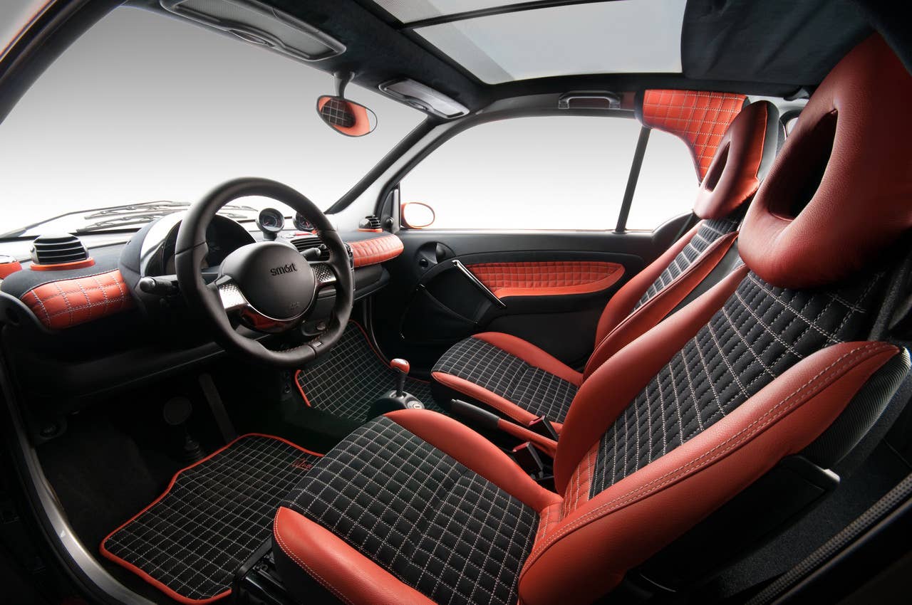 2011 Vilner Smart fortwo interior