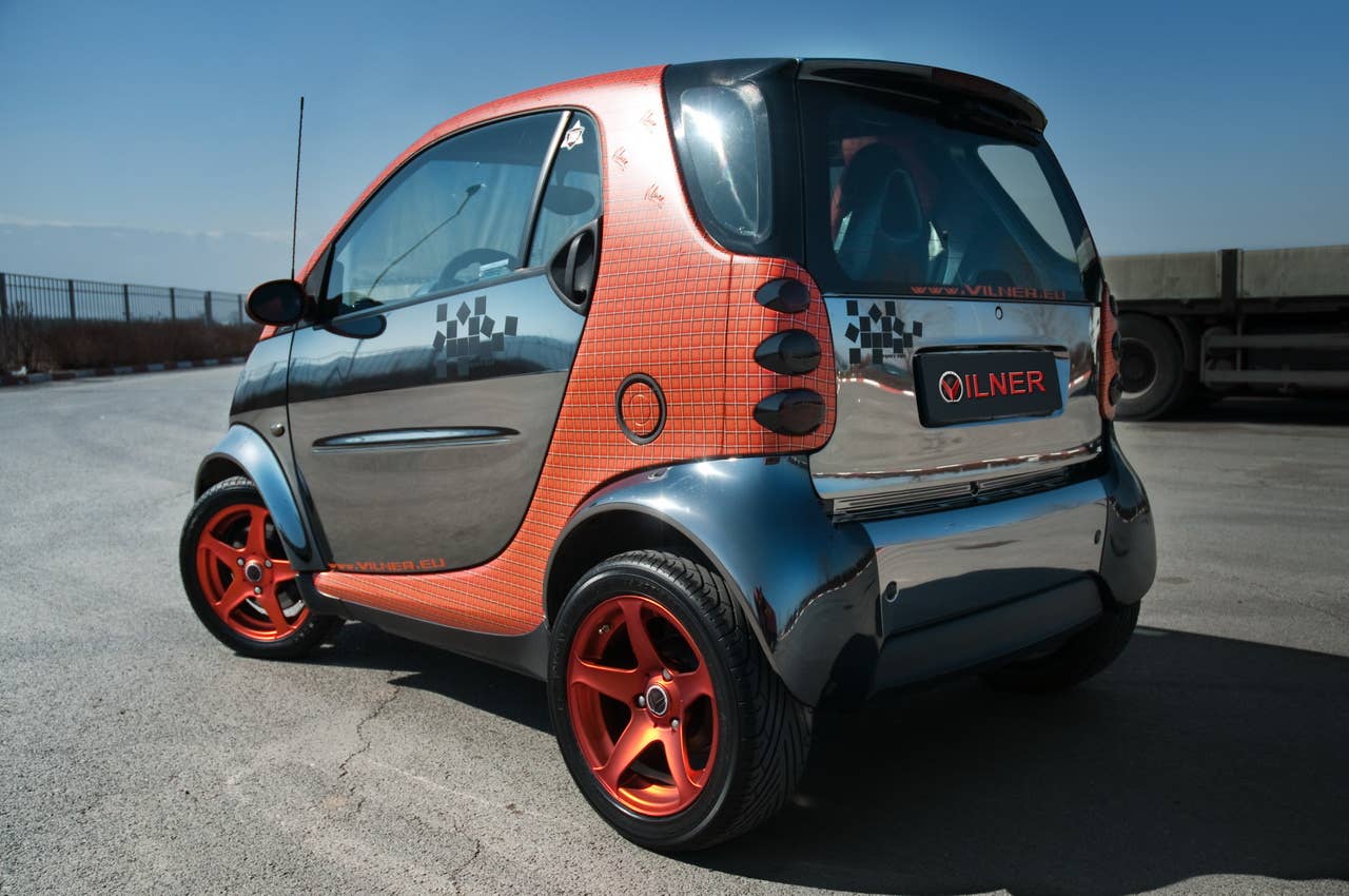2011 Vilner Smart fortwo rear 3/4