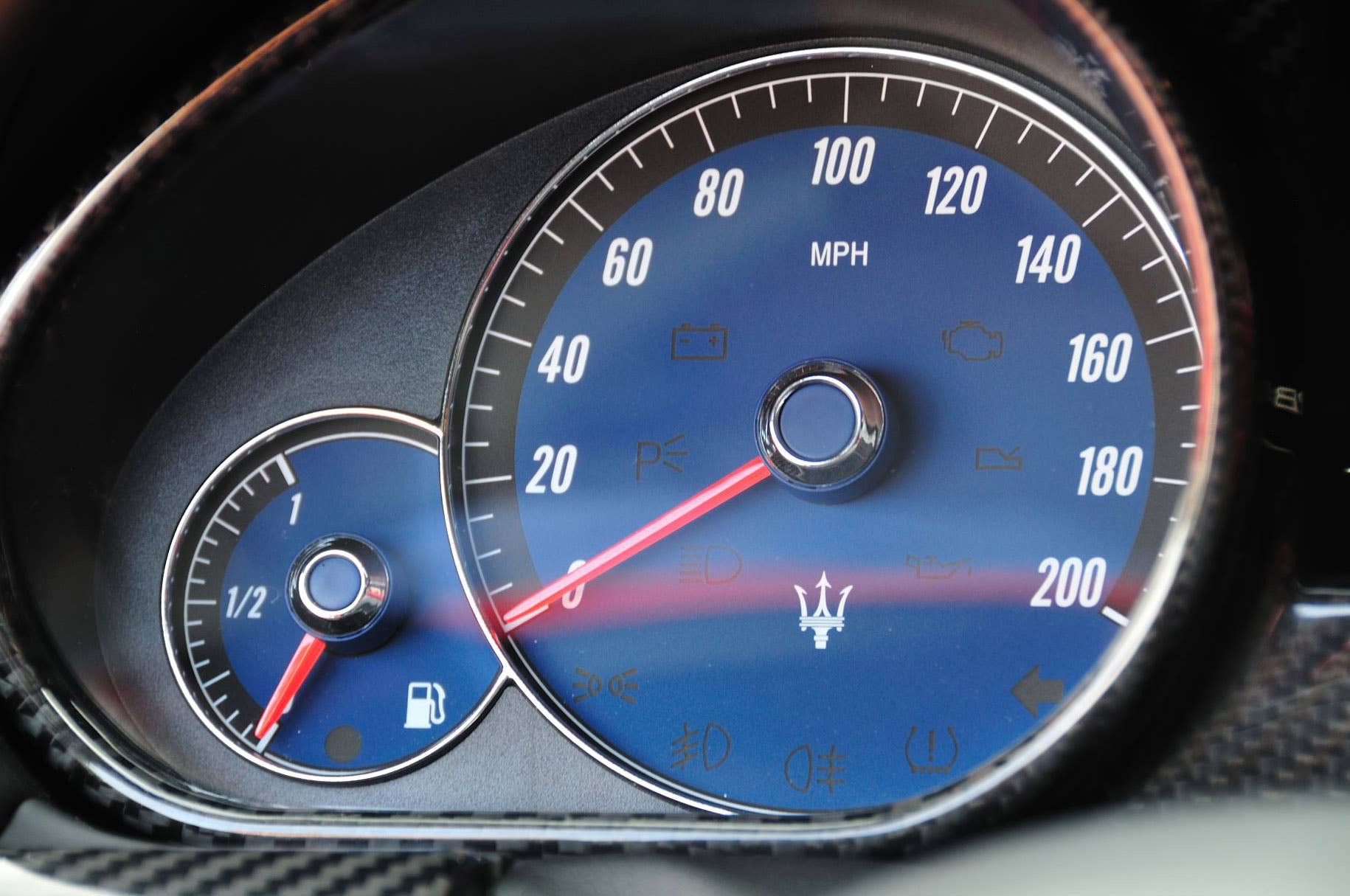 2012 Maserati GranTurismo MC speedometer