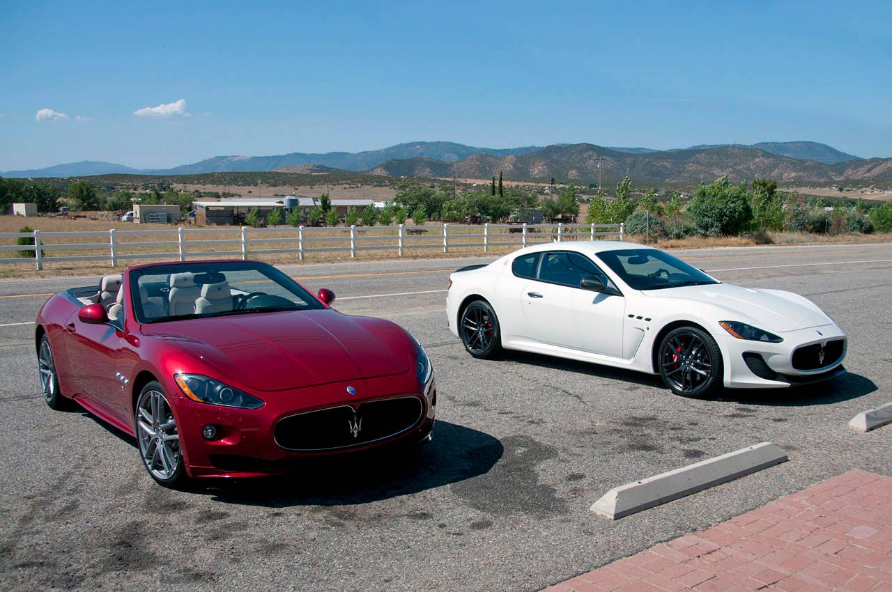 2012 Maserati GranTurismo MC and GranTurismo Convertible Sport