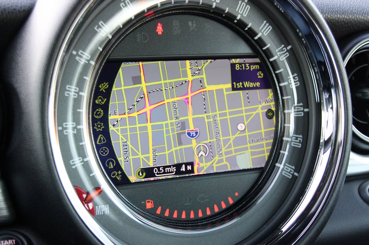 2012 Mini John Cooper Works Coupe navigation system