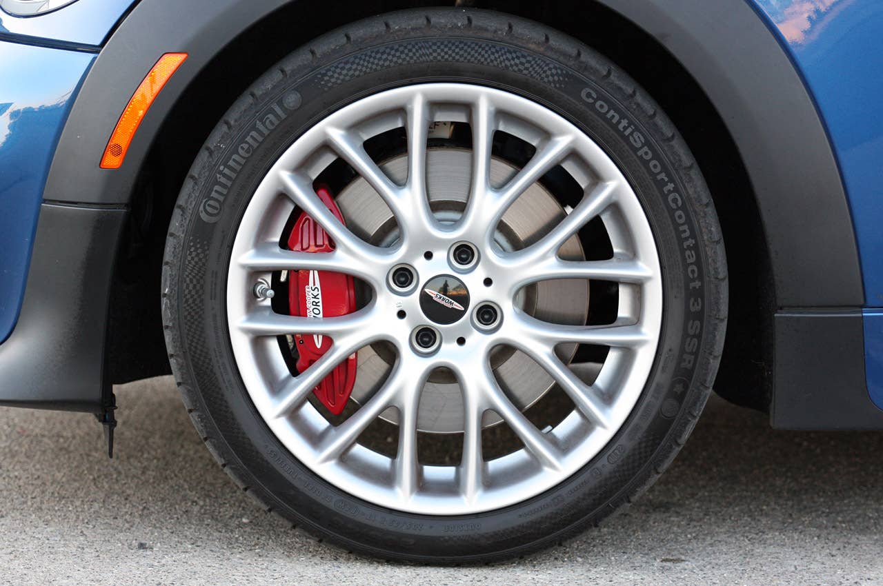 2012 Mini John Cooper Works Coupe wheel