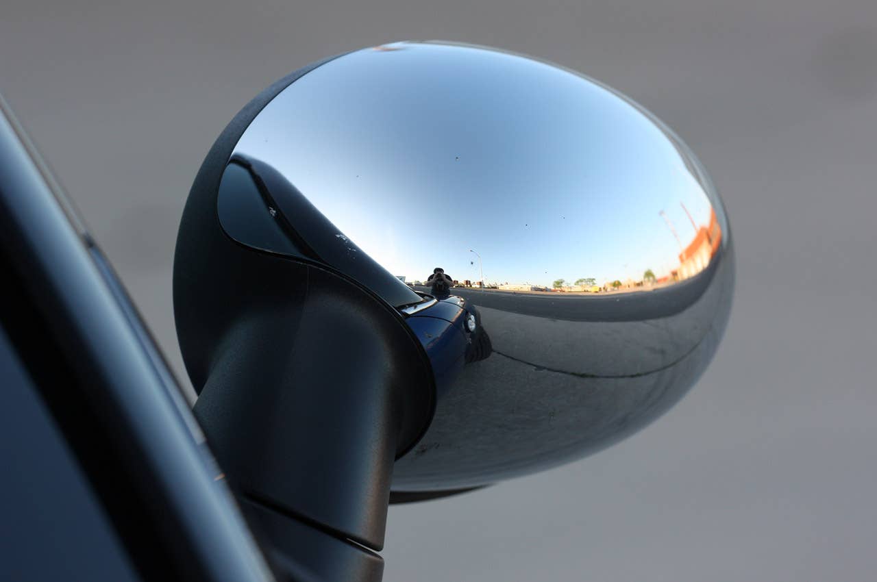 2012 Mini John Cooper Works Coupe side mirror