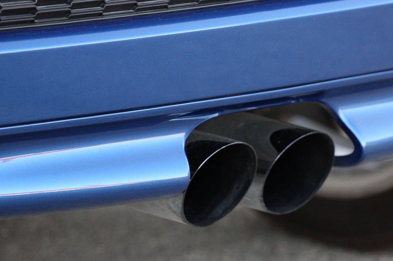 2012 Mini John Cooper Works Coupe exhaust tips