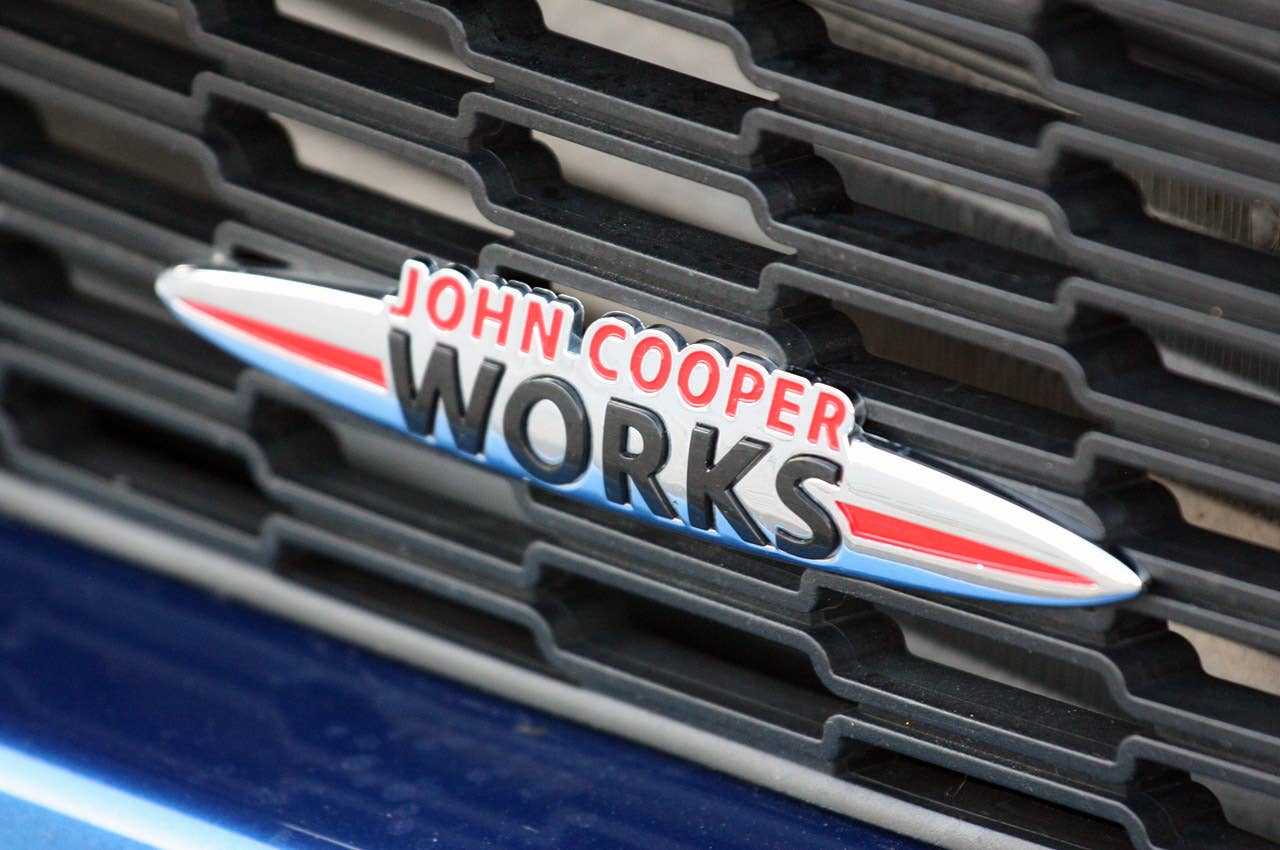 2012 Mini John Cooper Works Coupe badge