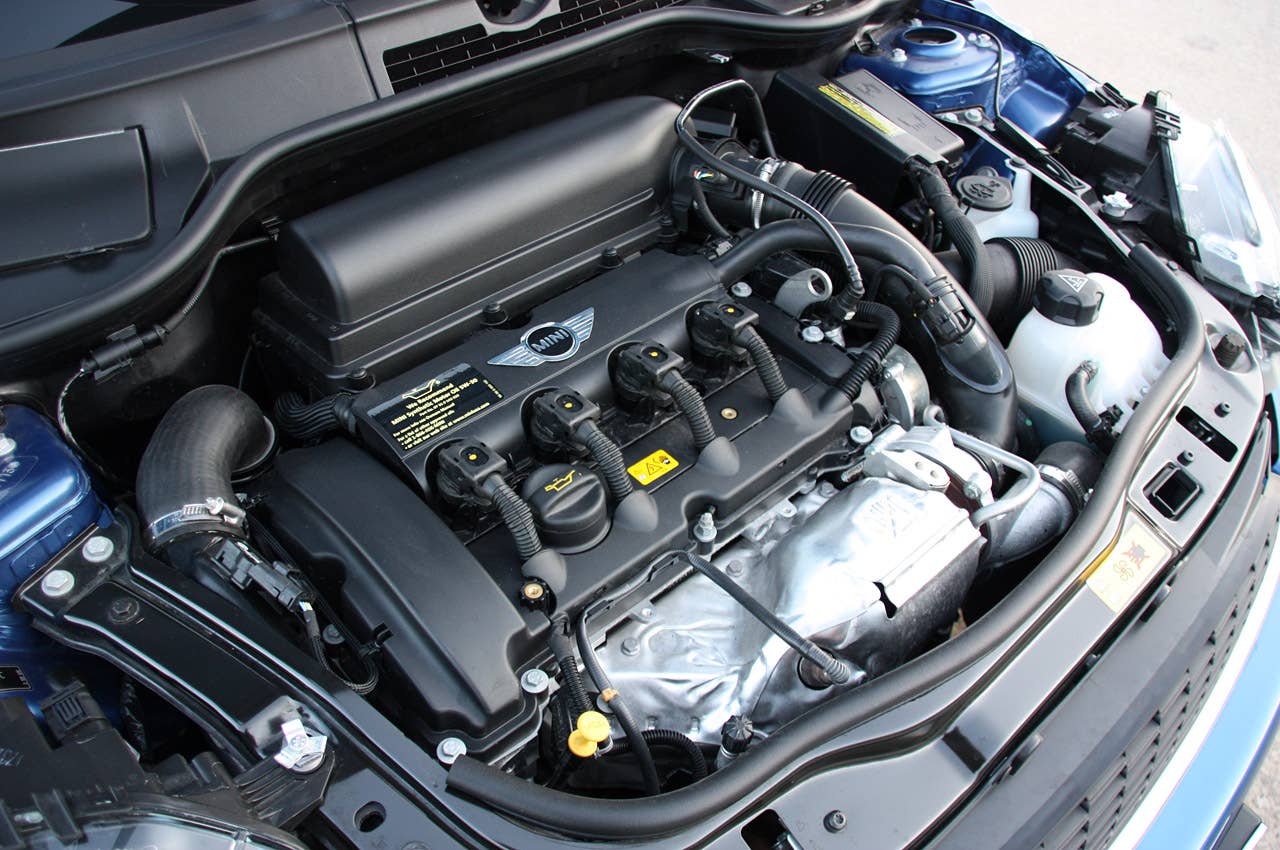 2012 Mini John Cooper Works Coupe engine