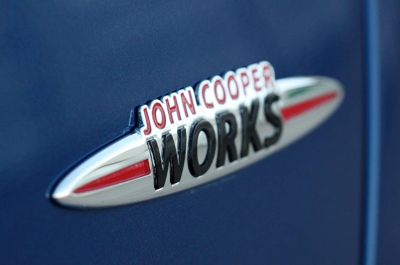 2012 Mini John Cooper Works Coupe badge