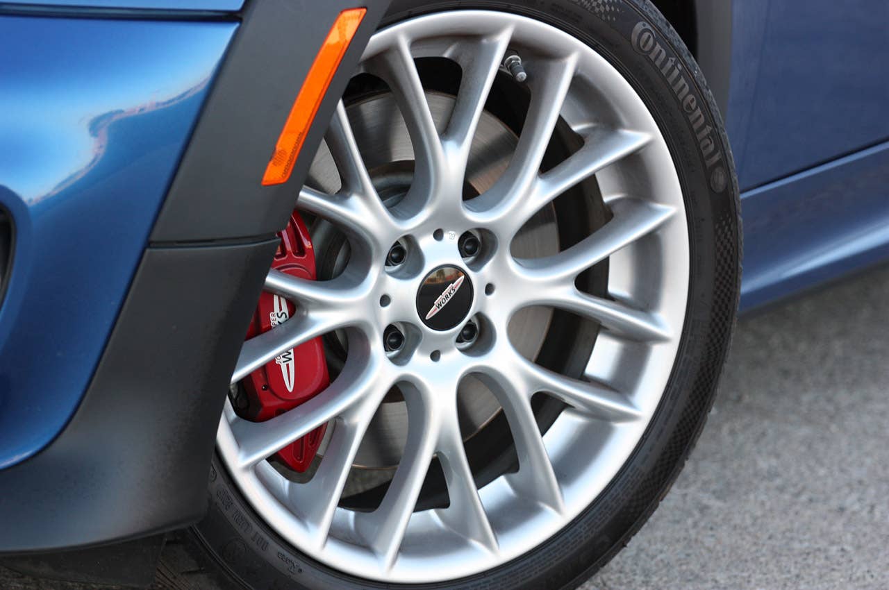2012 Mini John Cooper Works Coupe wheel