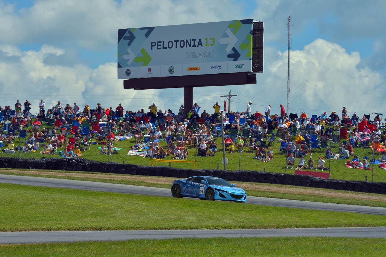 The Acura NSX Prototype makes its public running debut at Mid-Ohio in Lexington, Ohio.