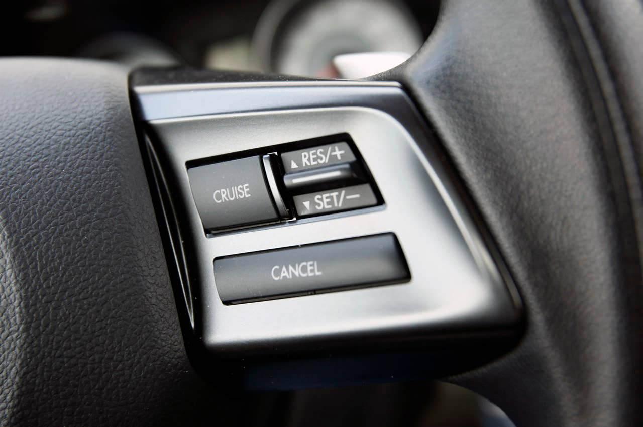 2012 Subaru Impreza steering wheel controls