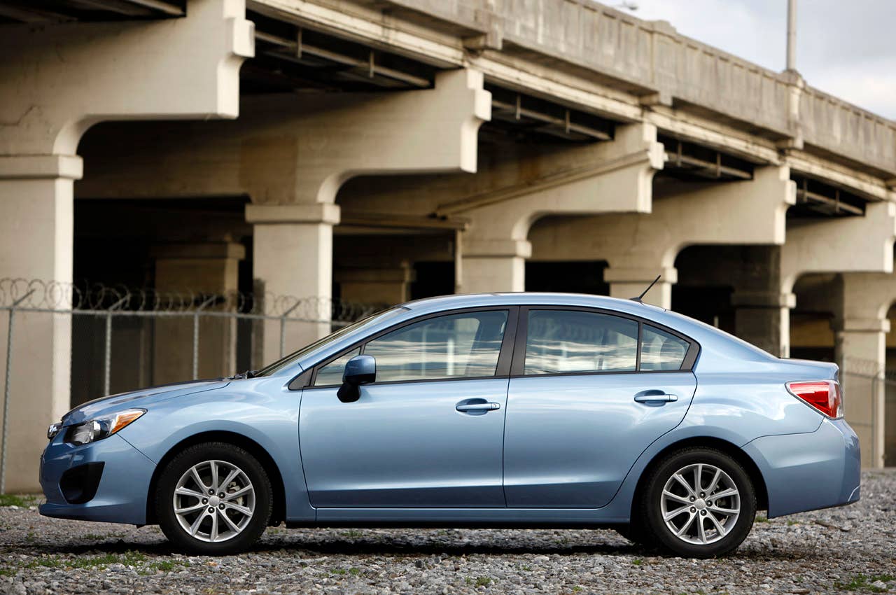 2012 Subaru Impreza side view