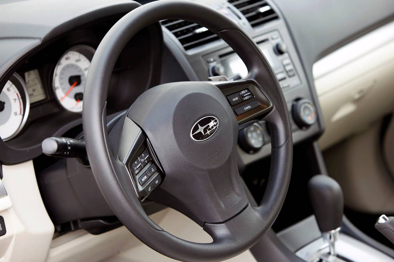 2012 Subaru Impreza steering wheel
