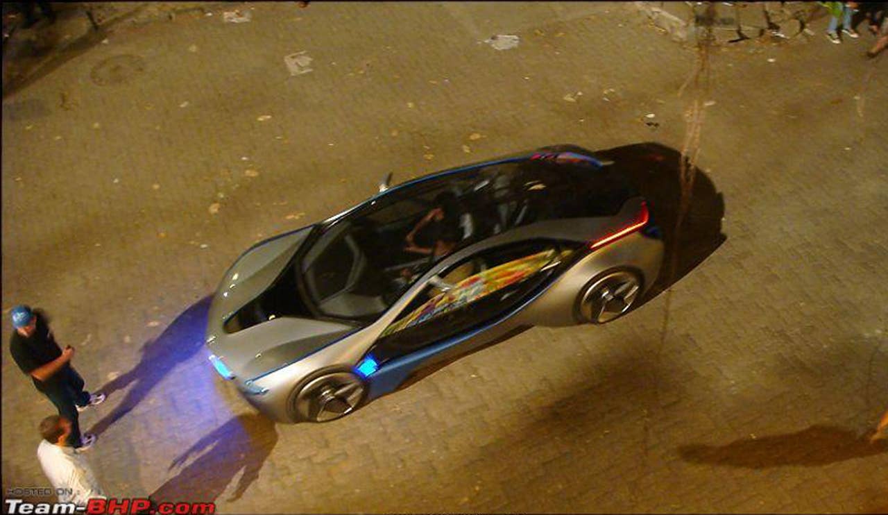 2011 BMW Vision EfficientDynamics Concept top side