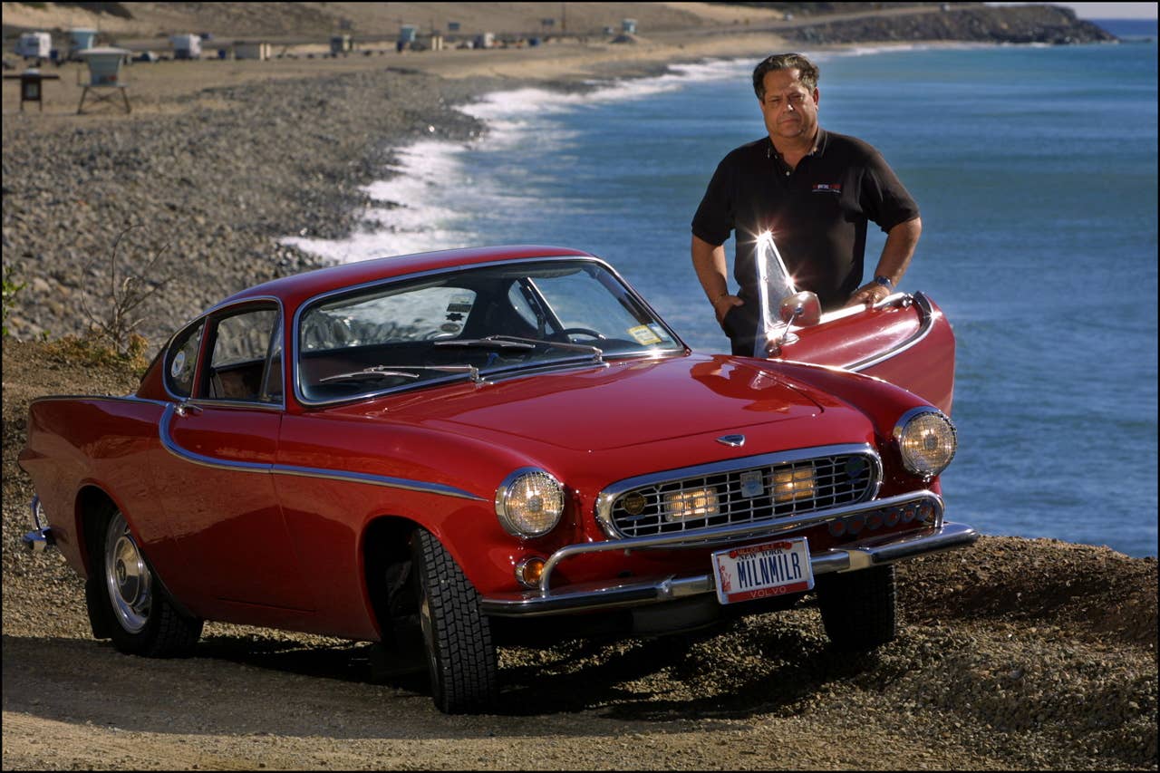 Irv Gordon has the "Highest Car Mileage". It's a 1966 Volvo P-1800. He is in the Guinness Book of Records. Photographer: Thomas Engstrom Los Angeles 310-344-4443. thomasengstrom.com