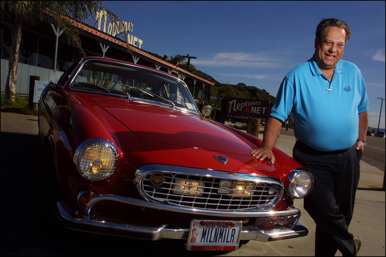 Irv Gordon has the "Highest Car Mileage". It's a 1966 Volvo P-1800. He is in the Guinness Book of Records. Photographer: Thomas Engstrom Los Angeles 310-344-4443. thomasengstrom.com
