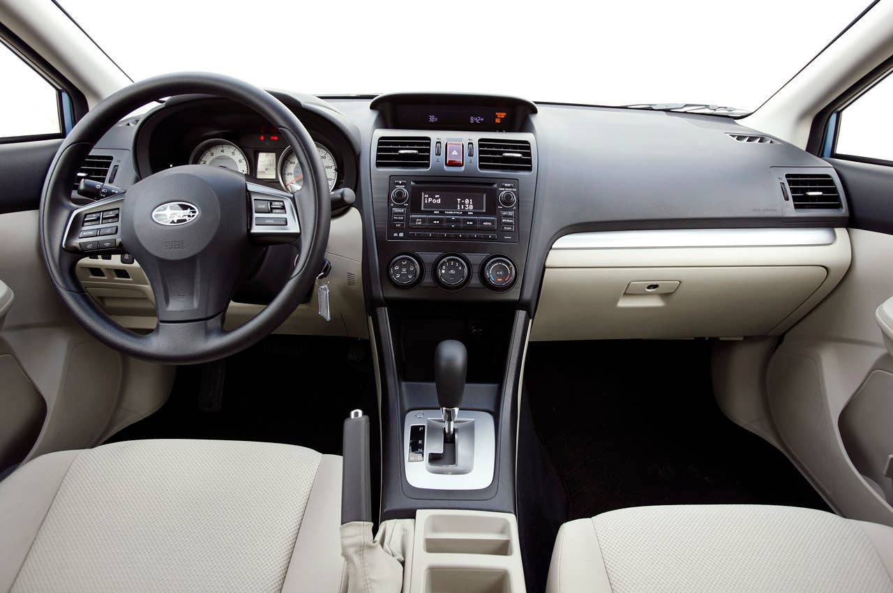 2012 Subaru Impreza interior