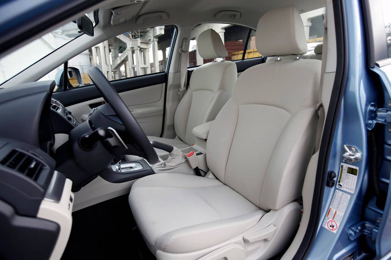 2012 Subaru Impreza front seats
