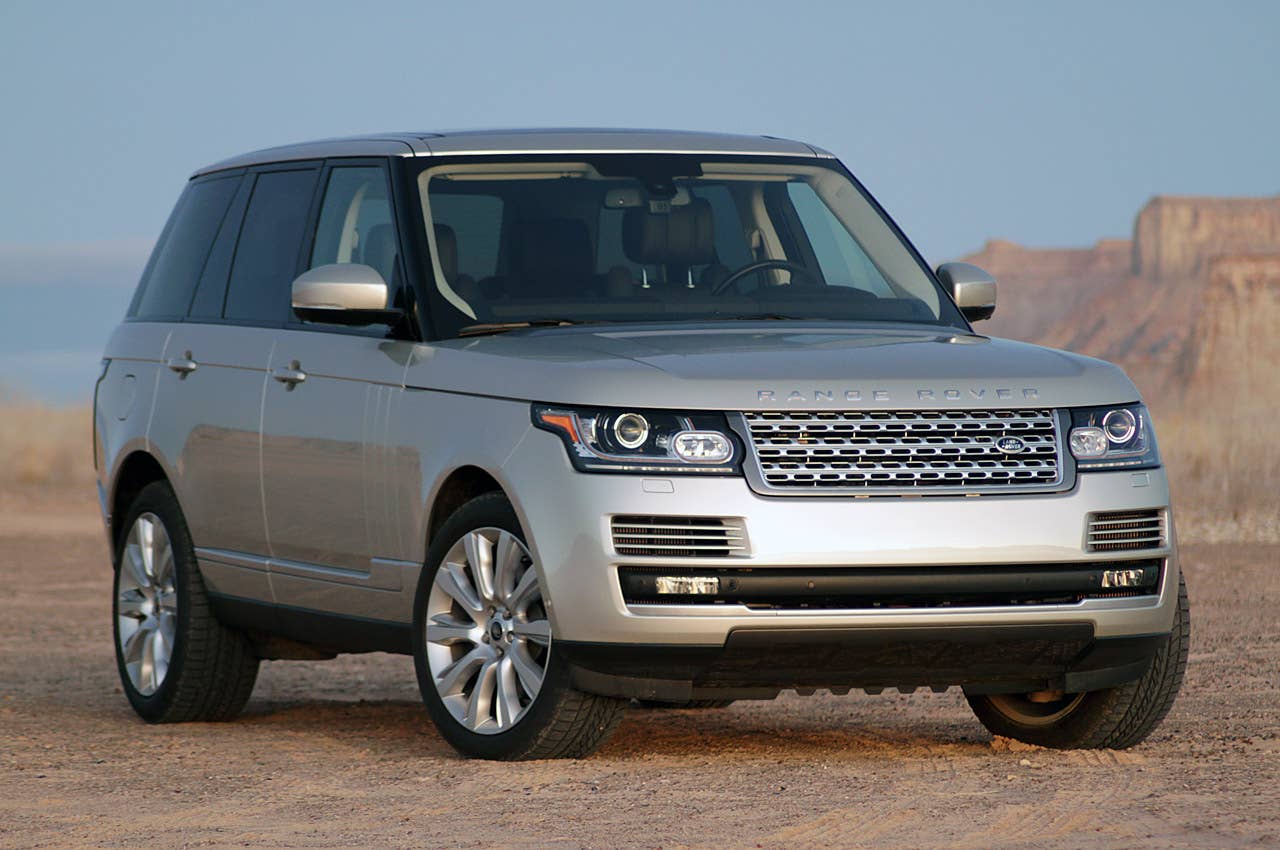 2013 Land Rover Range Rover front 3/4 view