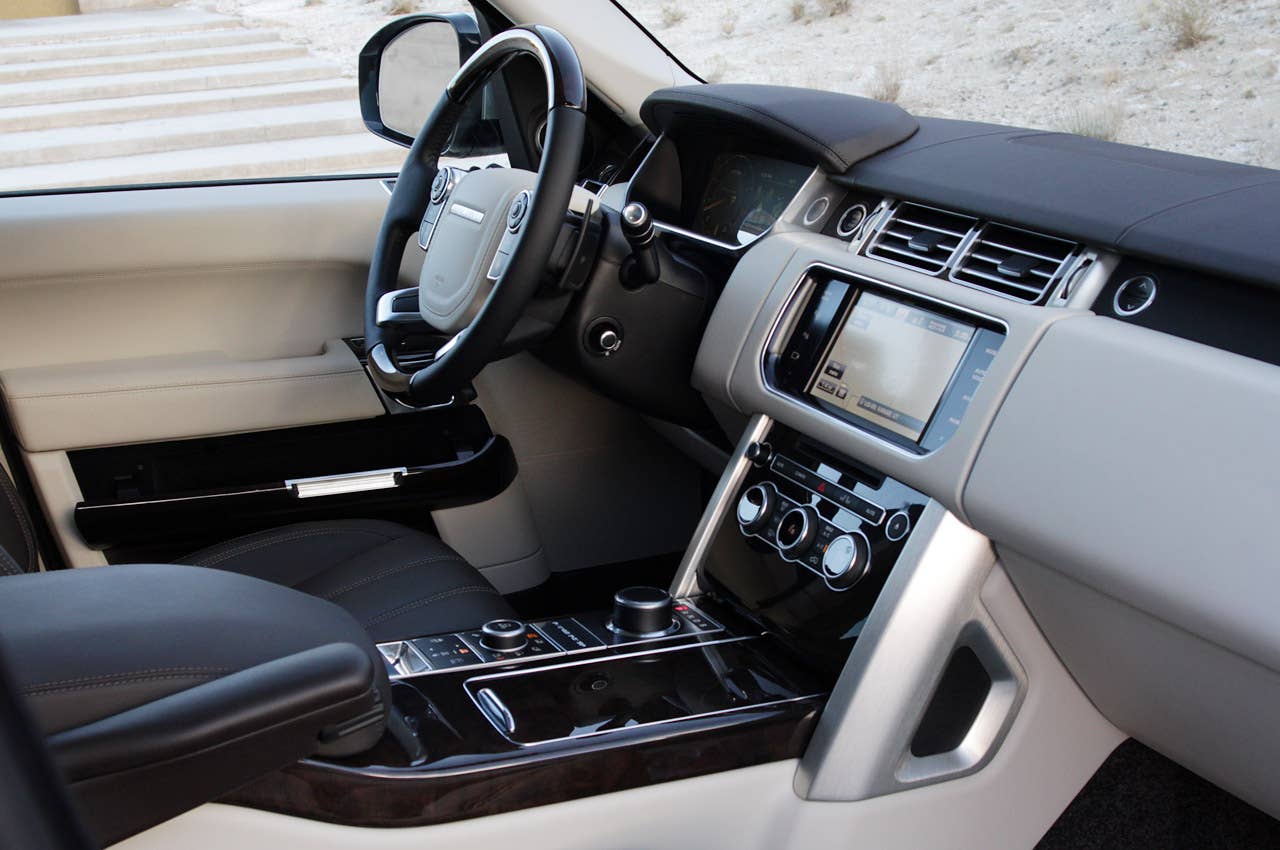 2013 Land Rover Range Rover interior