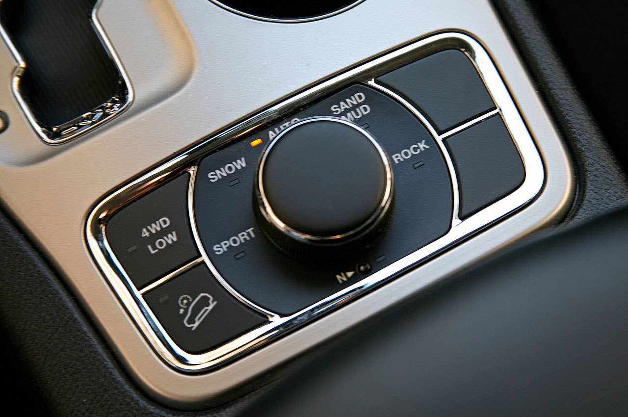 2011 Jeep Grand Cherokee 3.0 CRD traction settings