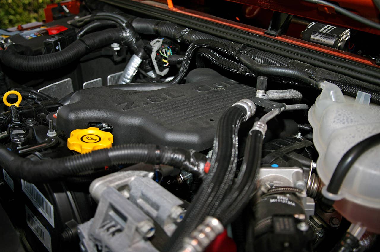 2011 Jeep Wrangler Unlimited 2.8 CRD engine