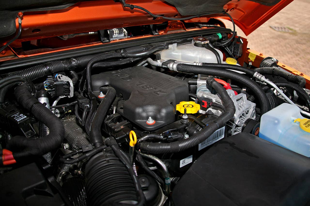 2011 Jeep Wrangler Unlimited 2.8 CRD engine