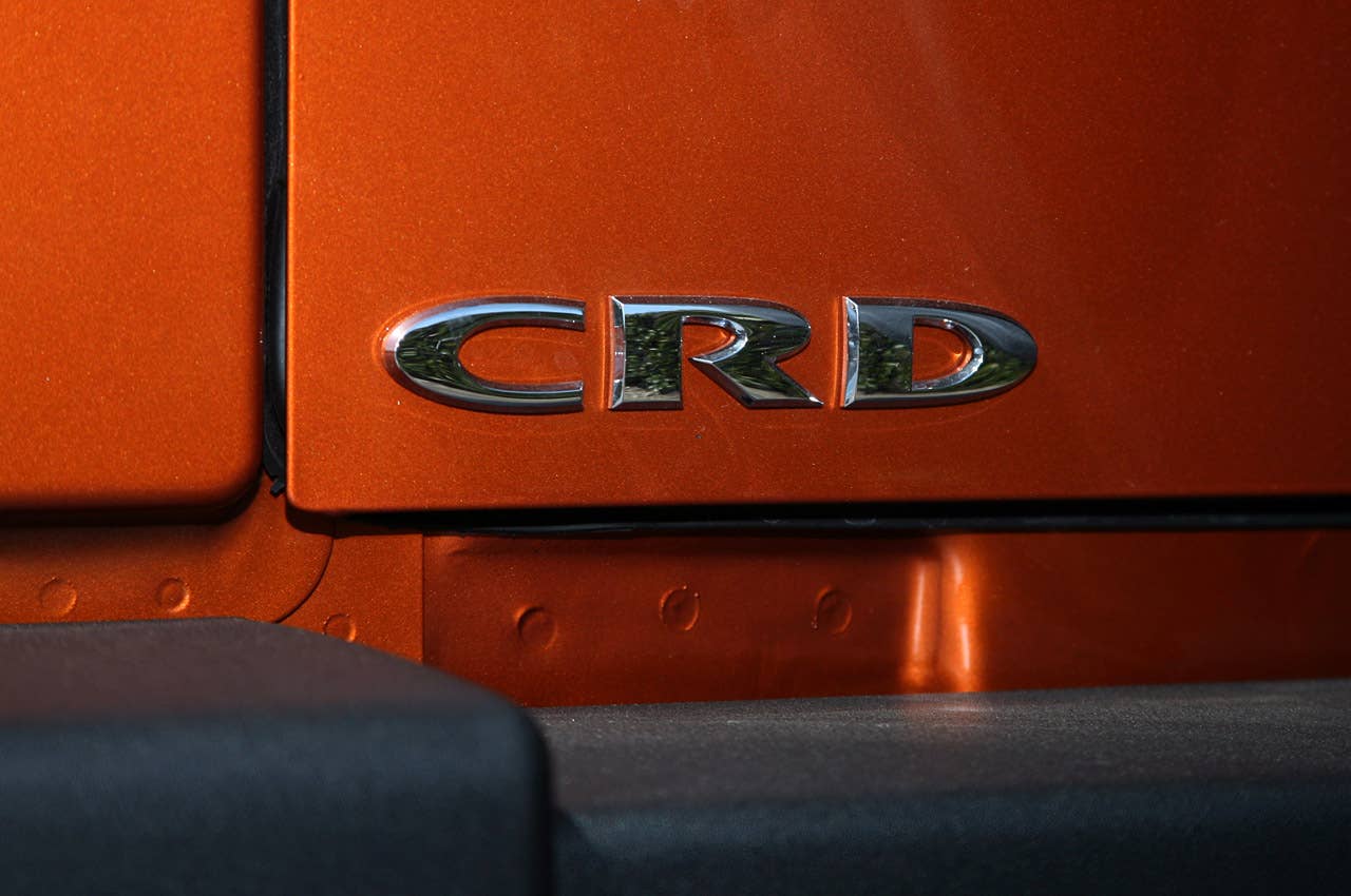 2011 Jeep Wrangler Unlimited 2.8 CRD badge