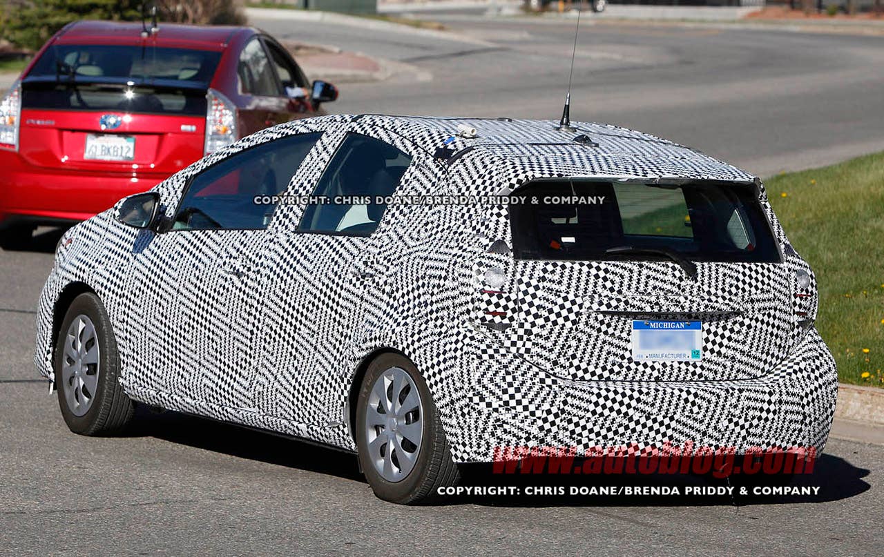 Toyota Prius C: Spy Shots
