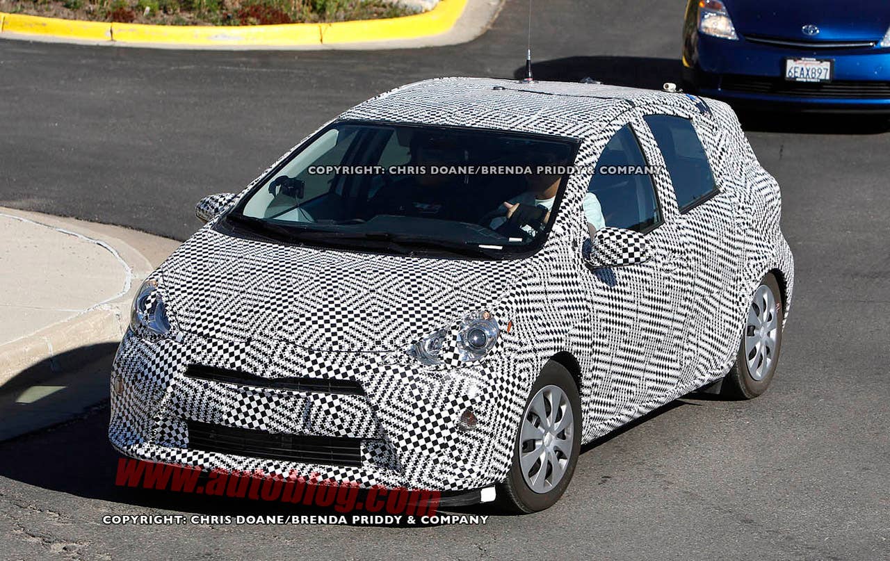 Toyota Prius C: Spy Shots