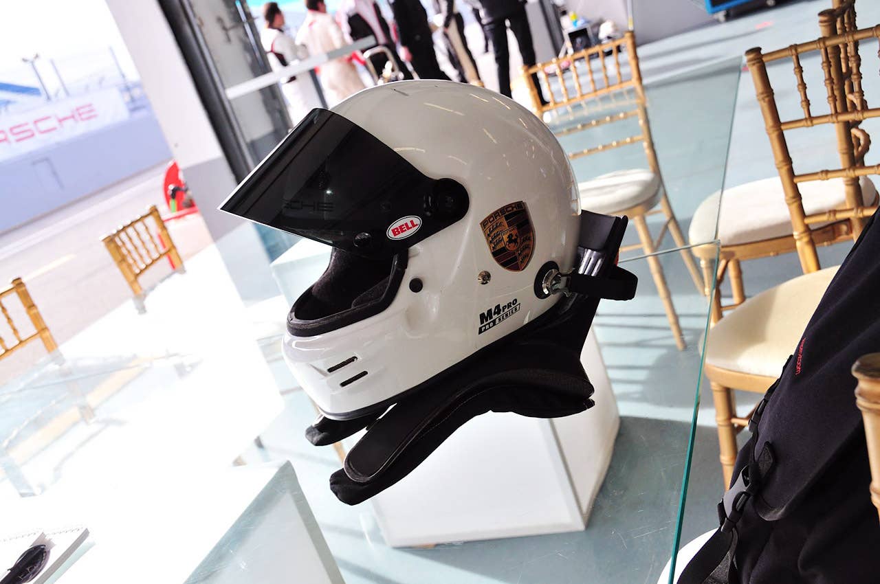 Porsche helmet