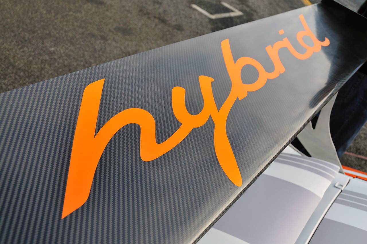 Porsche 911 GT3 R Hybrid 2.0 rear wing