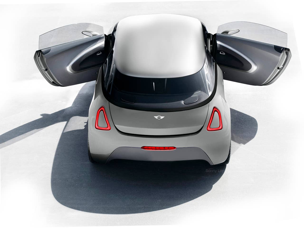 2013 Mini Zero Concept Sketch rear