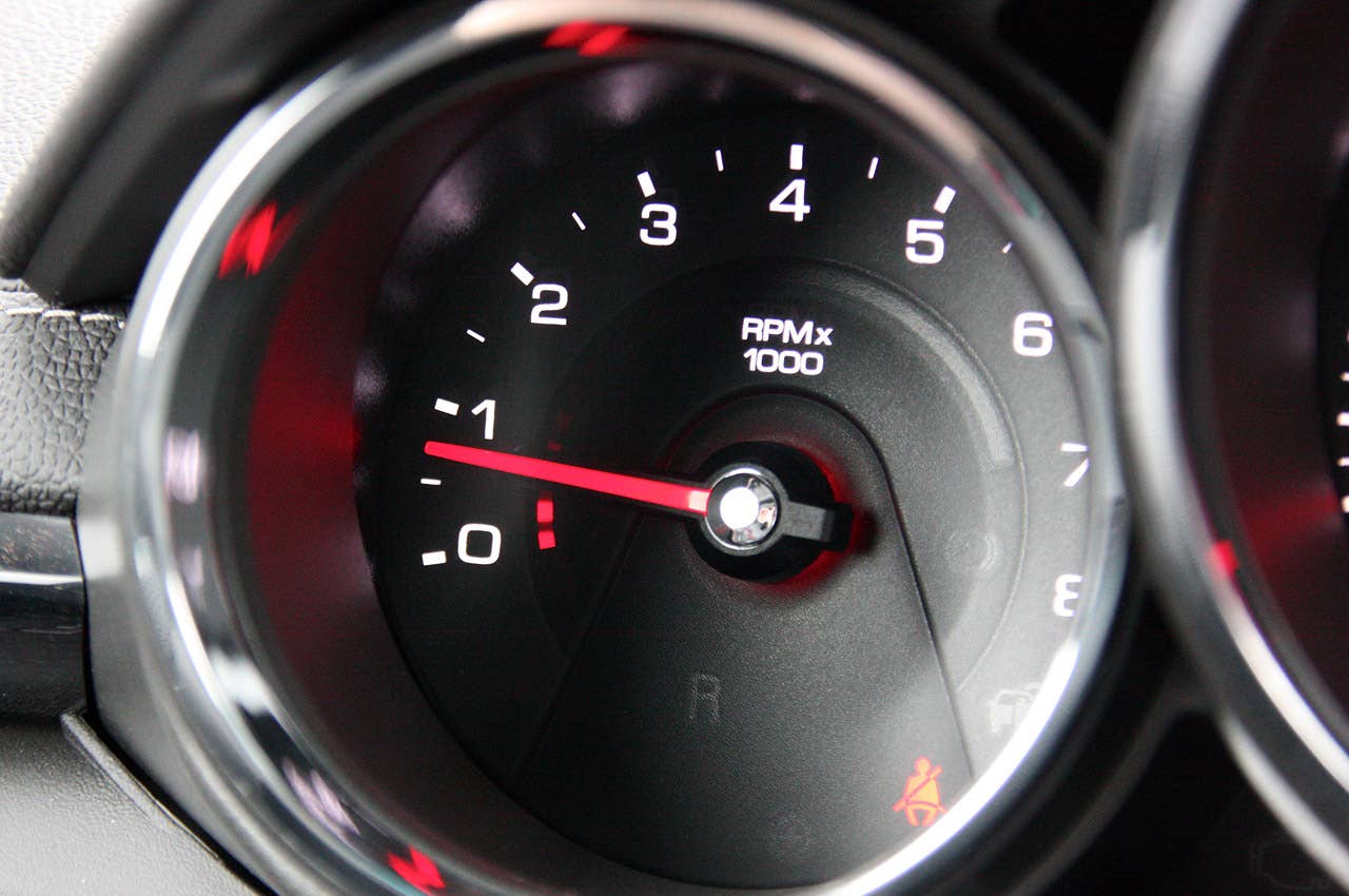 2011 Cadillac CTS-V Sport Wagon tachometer