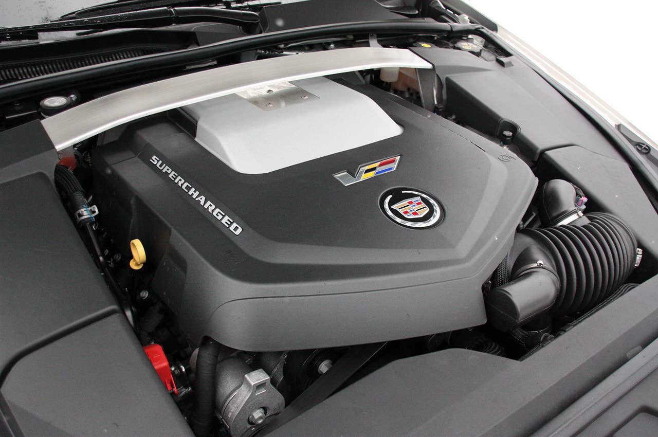 2011 Cadillac CTS-V Sport Wagon engine