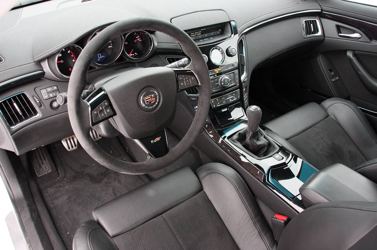 2011 Cadillac CTS-V Sport Wagon interior