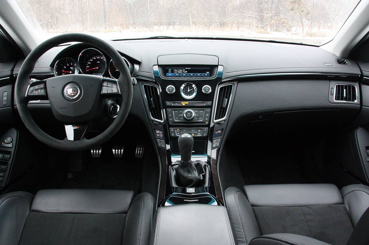 2011 Cadillac CTS-V Sport Wagon interior