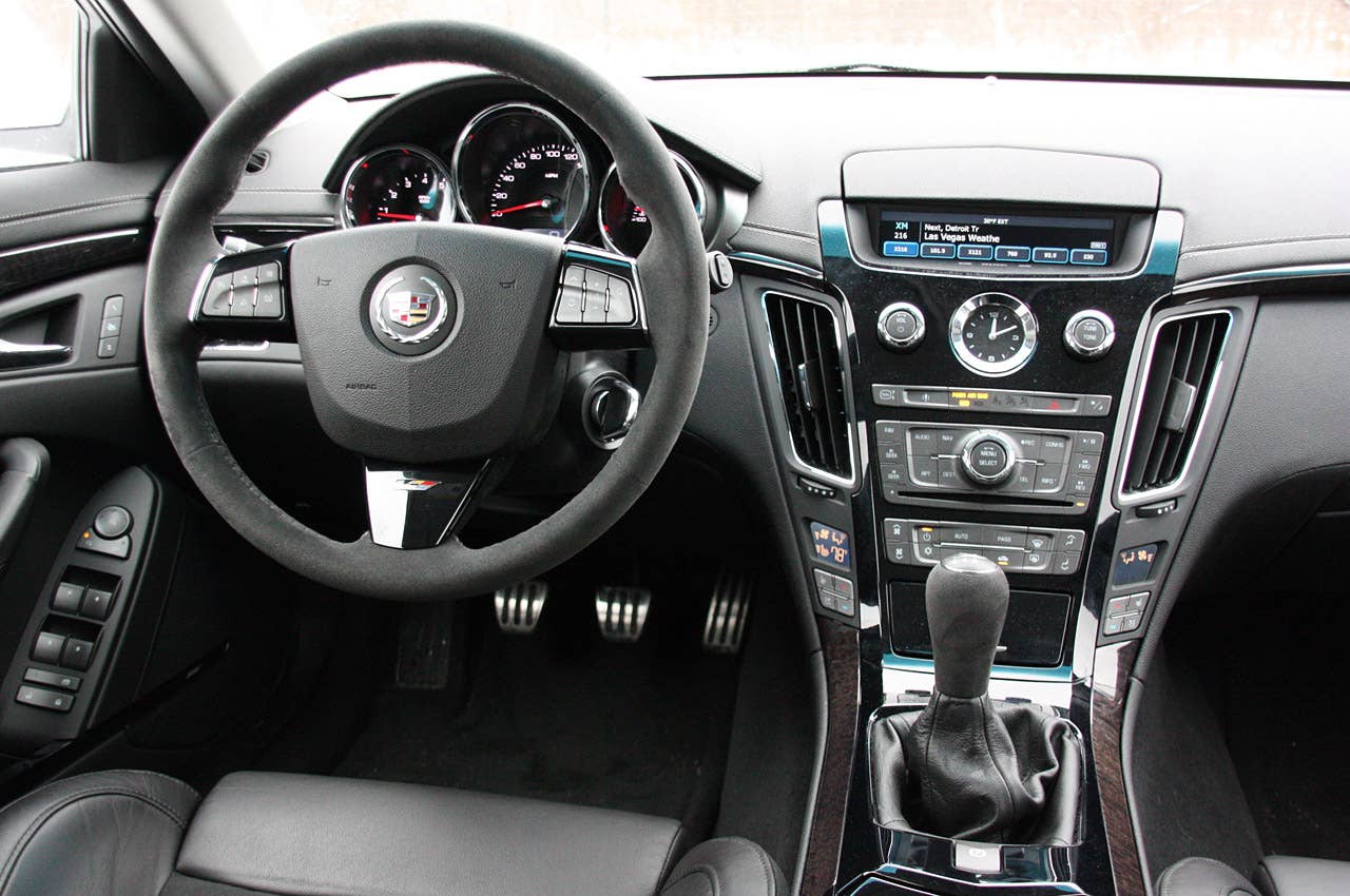 2011 Cadillac CTS-V Sport Wagon interior