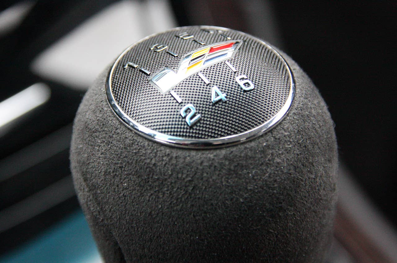 2011 Cadillac CTS-V Sport Wagon shifter