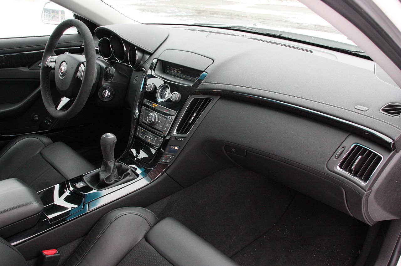 2011 Cadillac CTS-V Sport Wagon interior