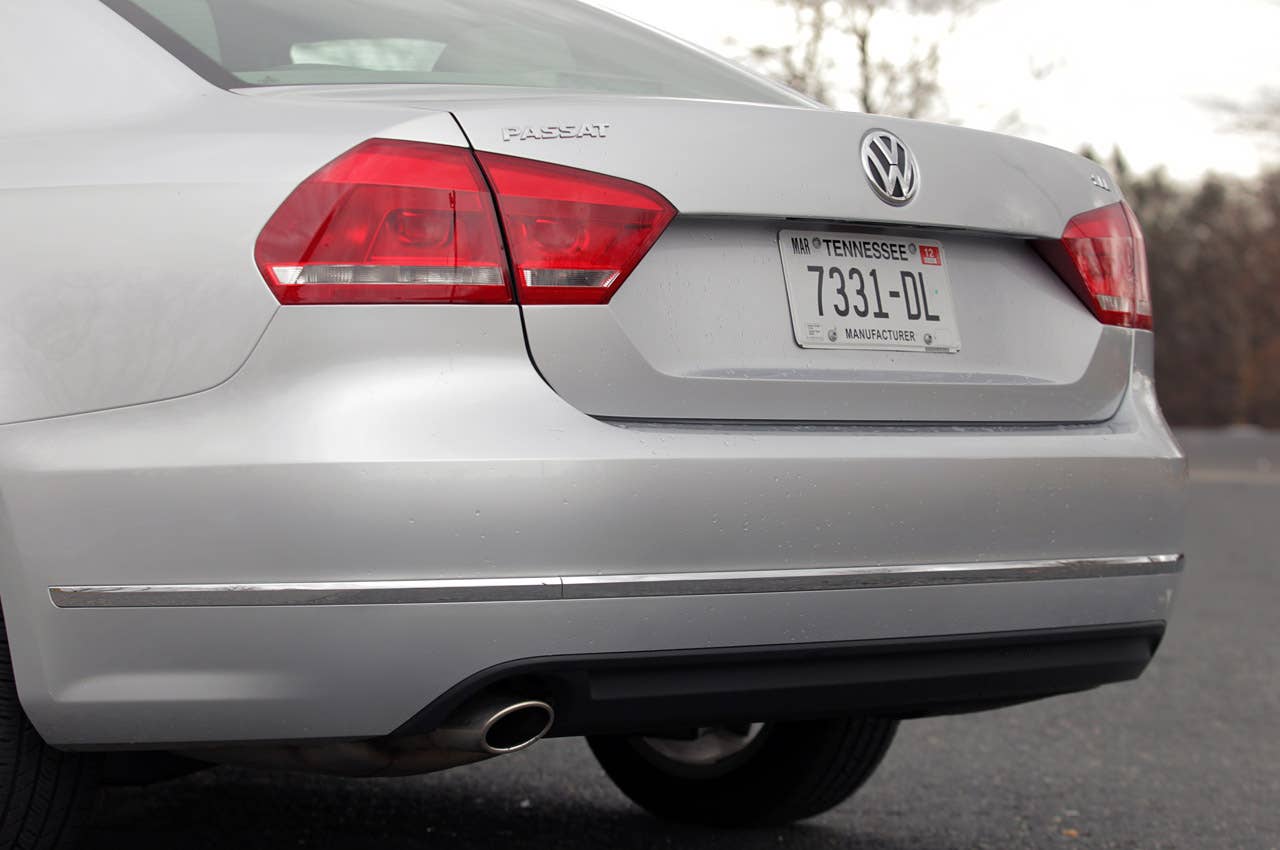 2012 Volkswagen Passat rear detail