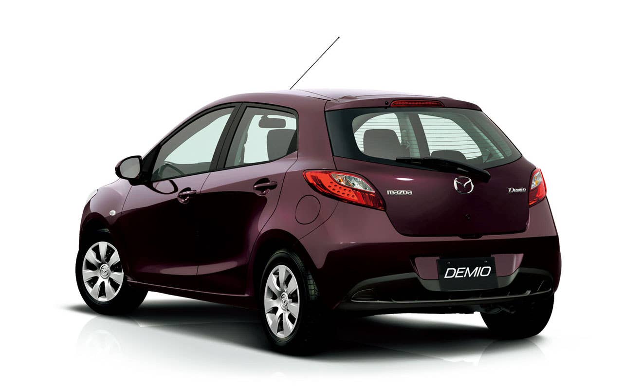 Mazda Demio rear 3/4