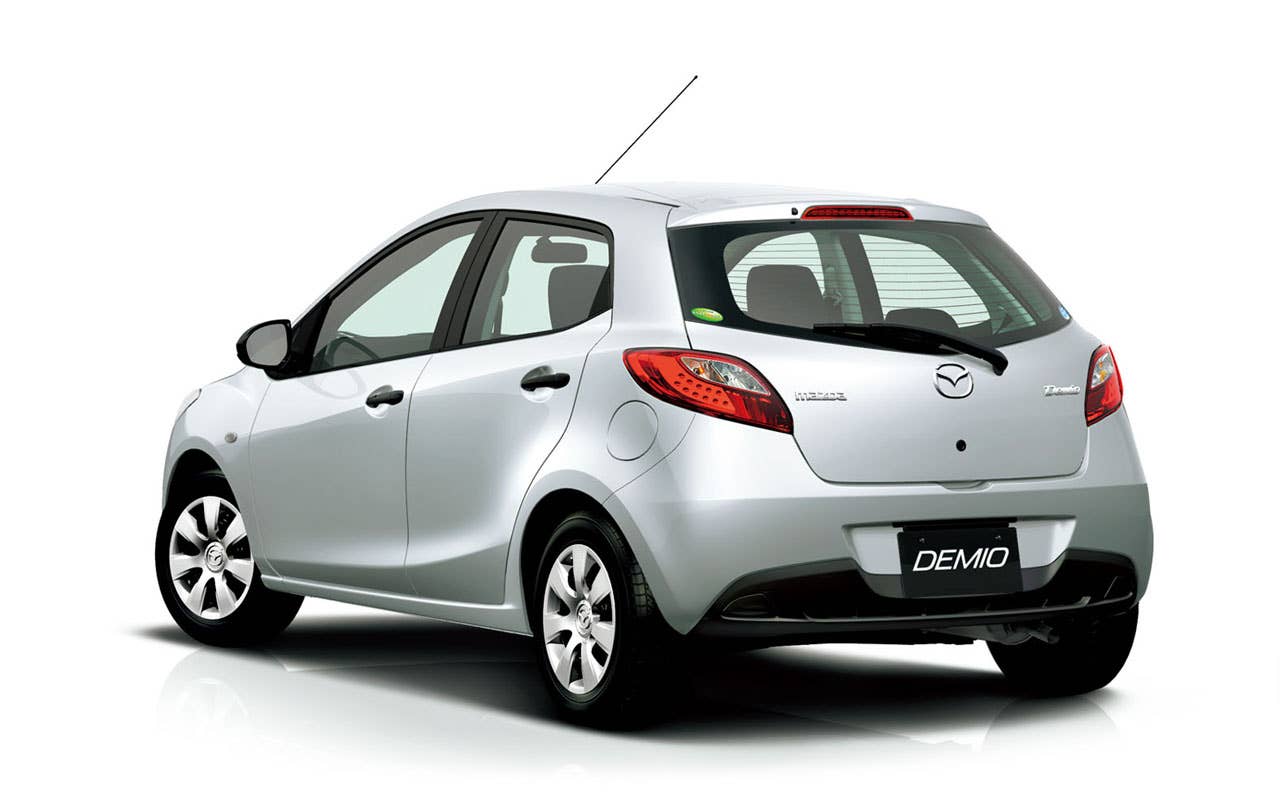 Mazda Demio rear 3/4
