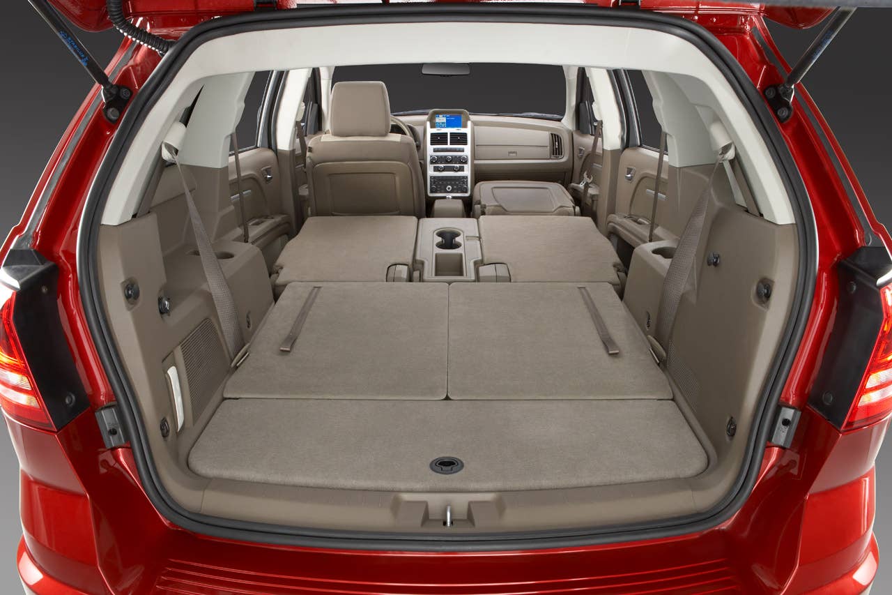 2010 Dodge Journey cargo area