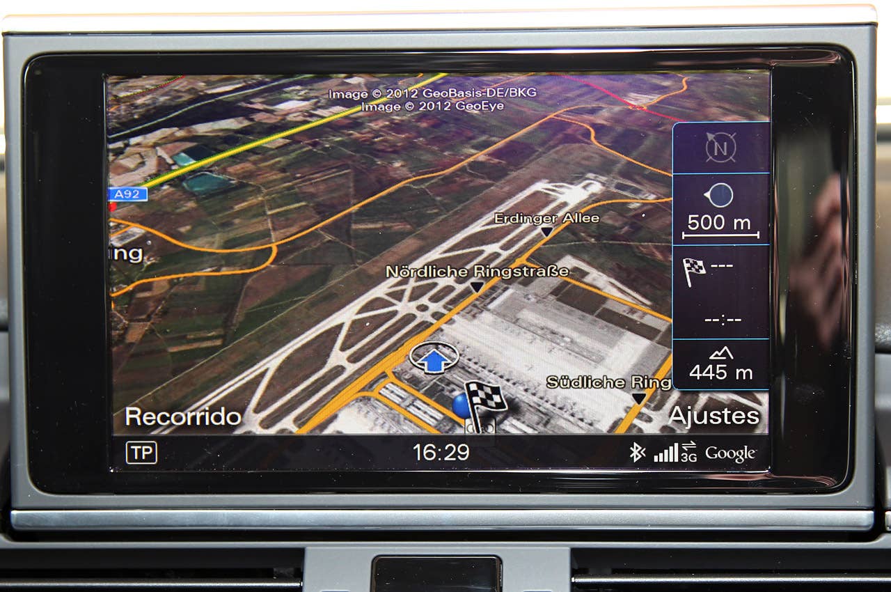 2013 Audi S6 navigation system