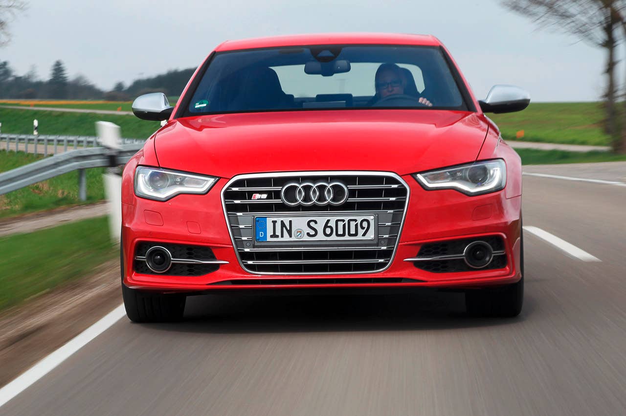 2013 Audi S6 driving