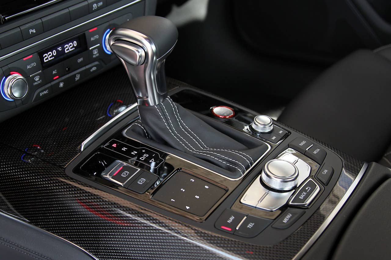 2013 Audi S6 shifter