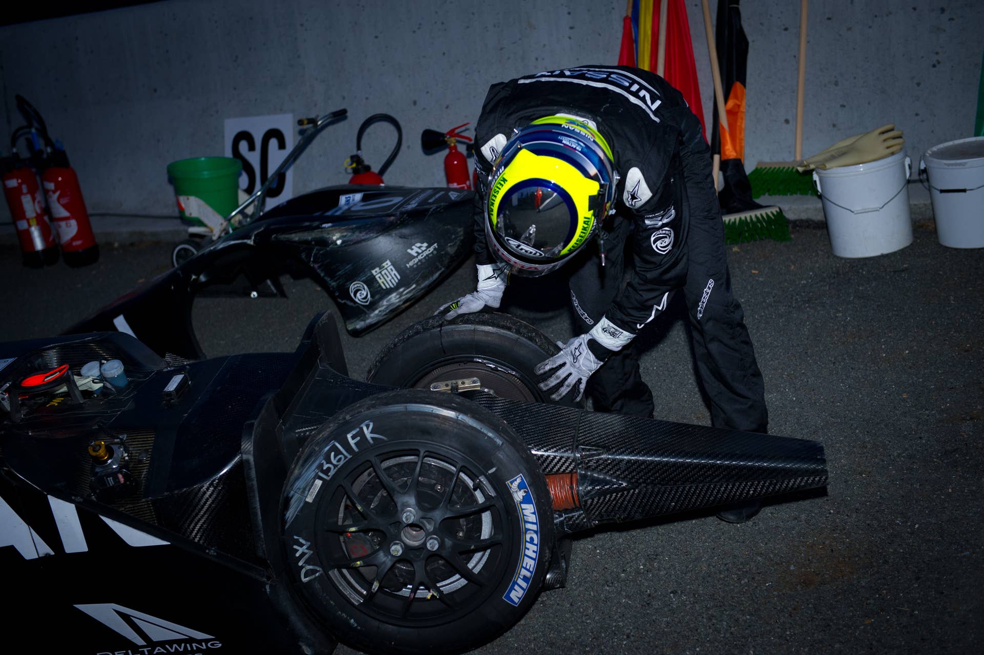 Satoshi Motoyama, Nissan DeltaWing driver.