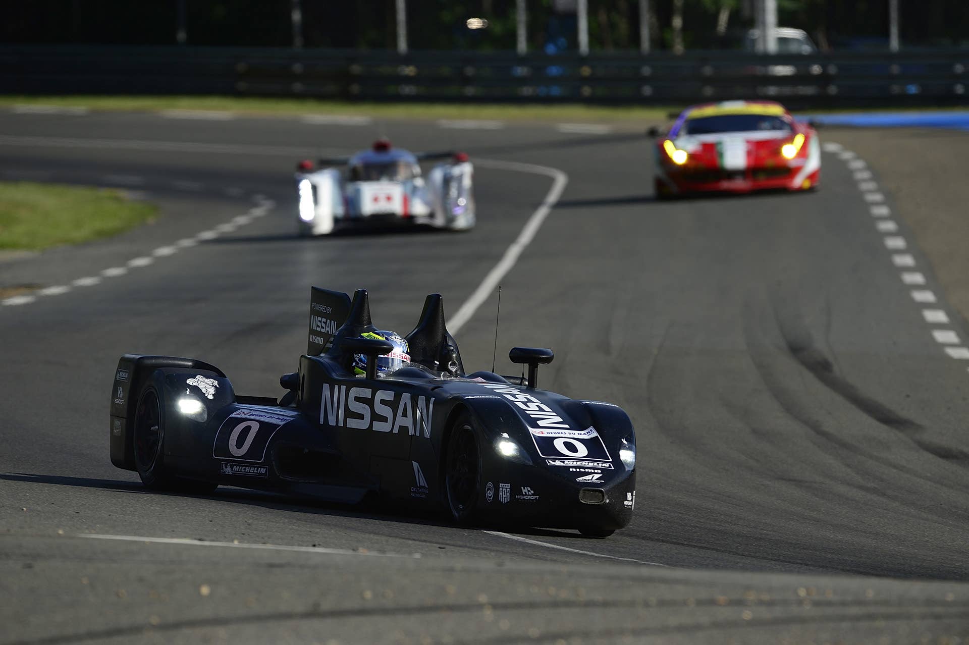 LE MANS, FRANCE - JUNE 16:  Satoshi Motoyama of Japan drives the #0 DeltaWing Nissan during the 80th running of the Le Mans 24 Hour race at the Circuit des 24 Heures du Mans  on June 16, 2012 in Le Mans, France  (Photo by Rick Dole/Getty Images)