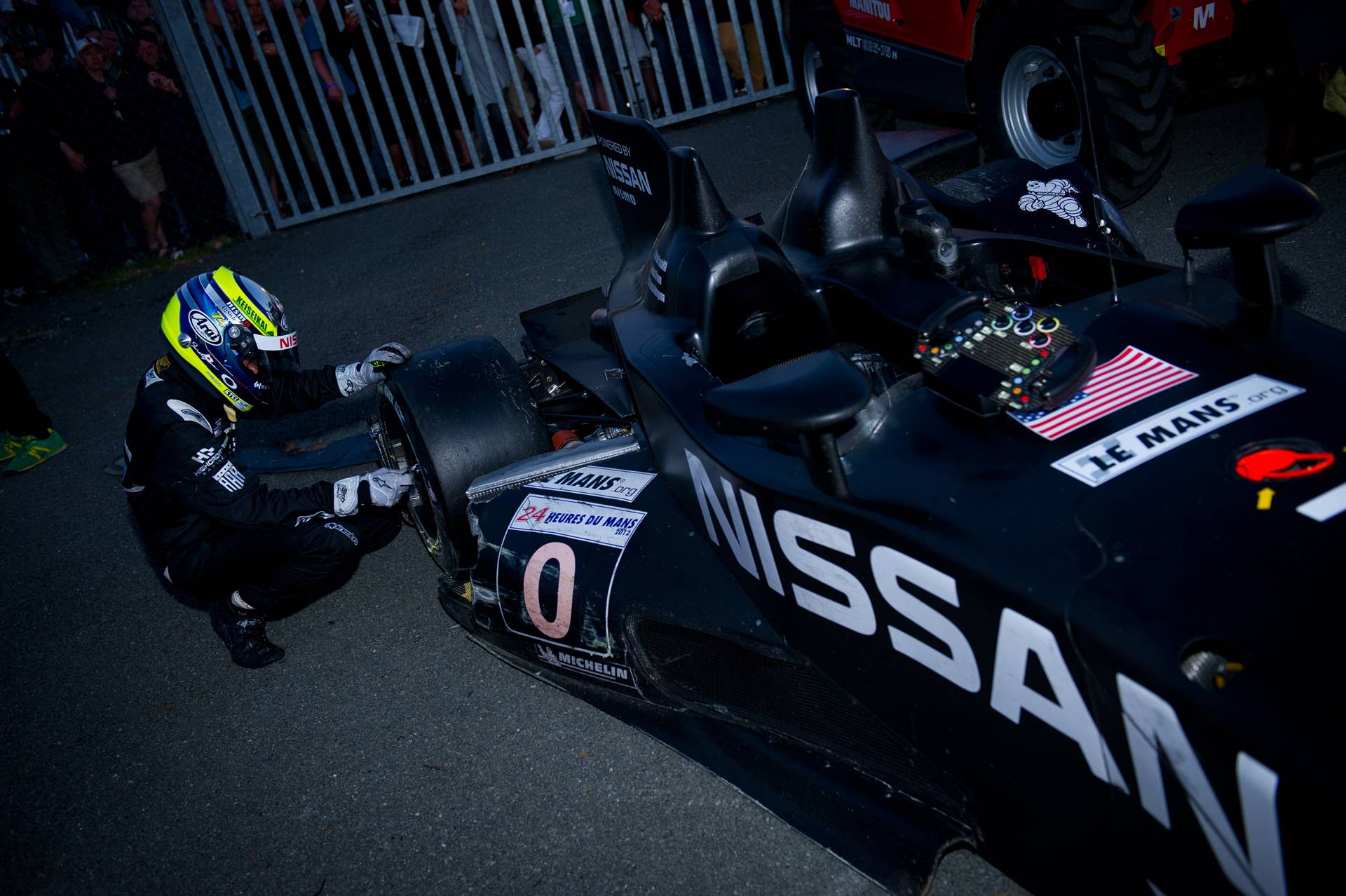Satoshi Motoyama, Nissan DeltaWing driver.