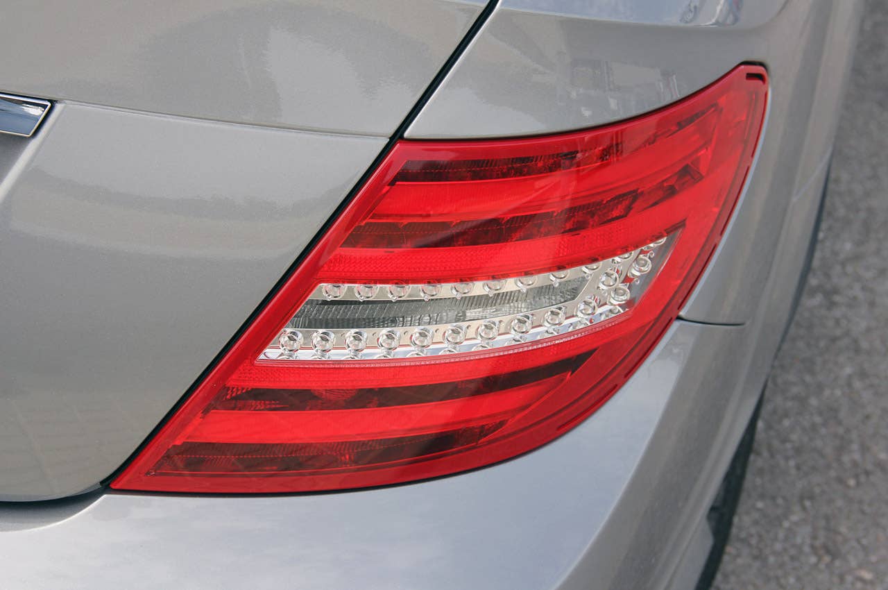 2012 Mercedes C-Class Coupe taillight